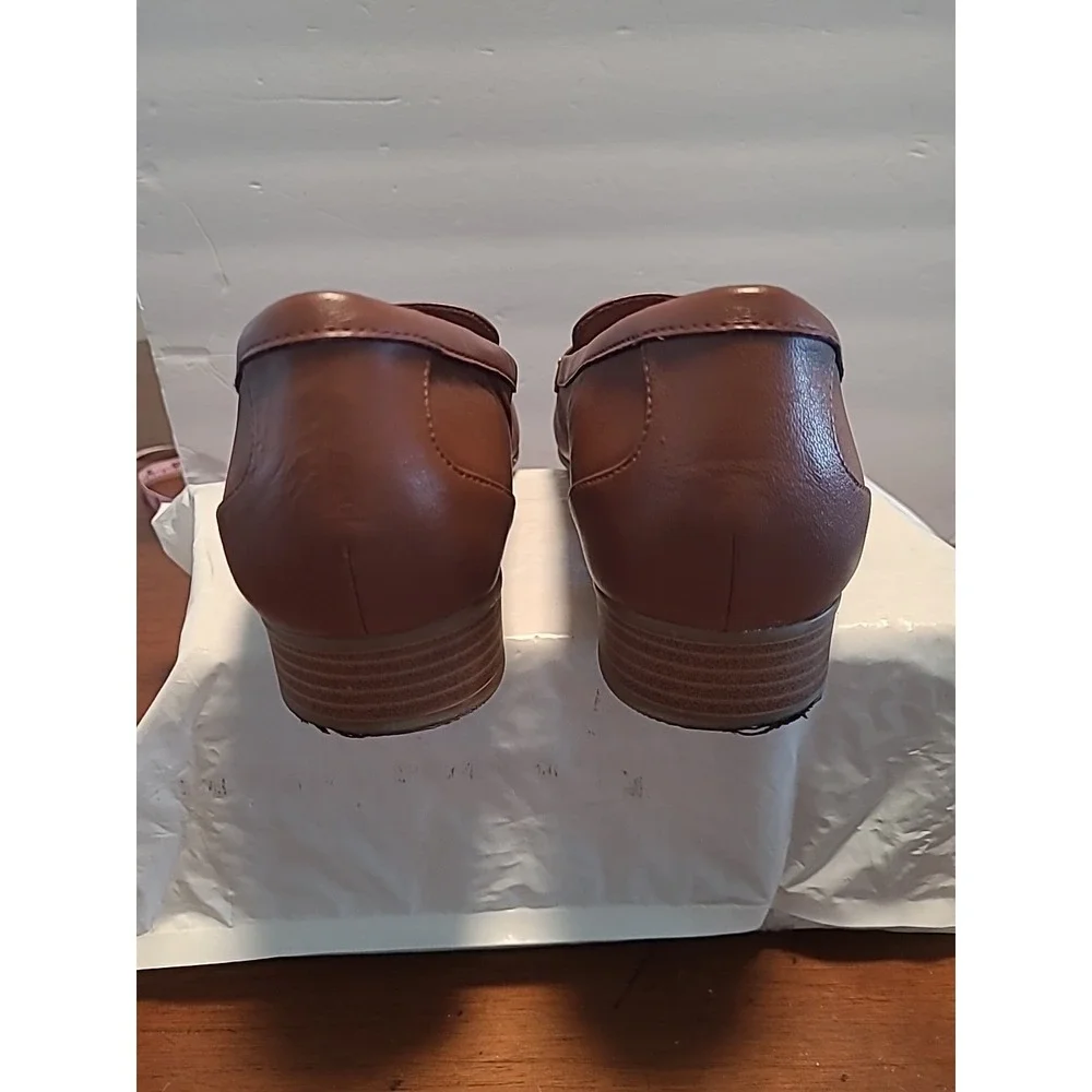 CLARKS‎ COLLECTION Women's Juliet Bay Slip-On Loafer Flats SIZE 11M Brown